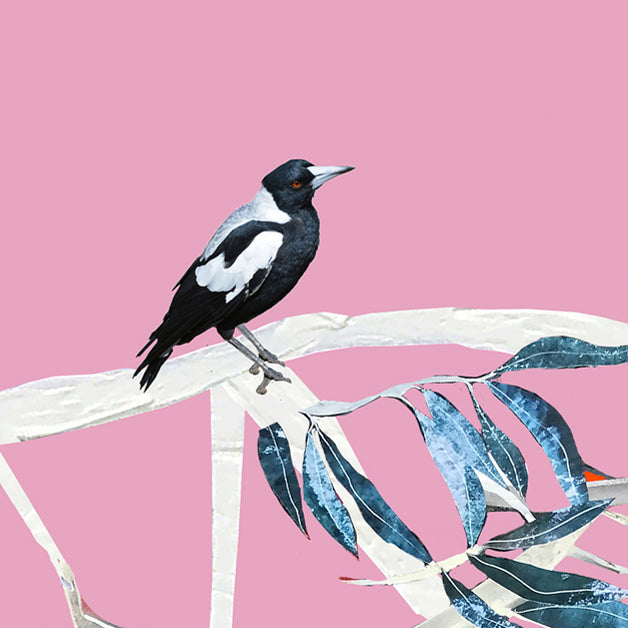 PINK MAGGIES Art Print (Portrait)