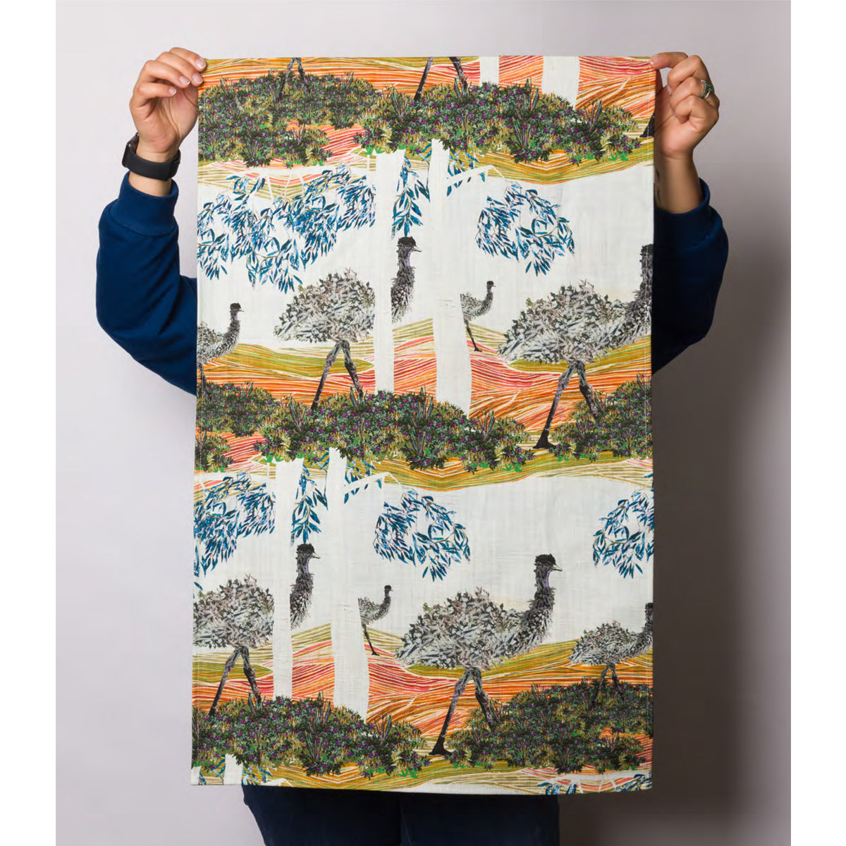 Brigid's Emu Tea Towel