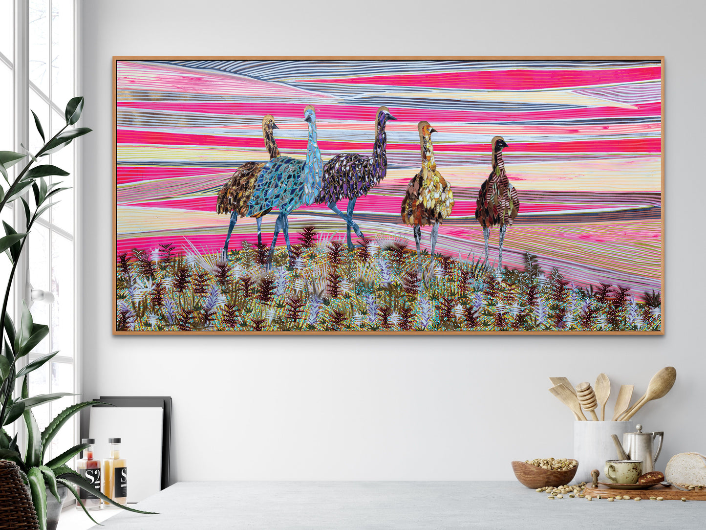 GIRLS NIGHT OUT Art Print (Landscape)